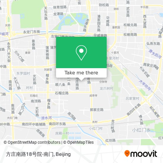 方庄南路18号院-南门 map