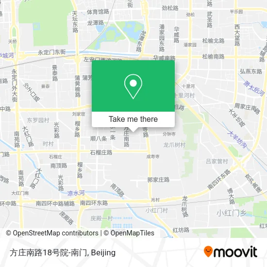 方庄南路18号院-南门 map