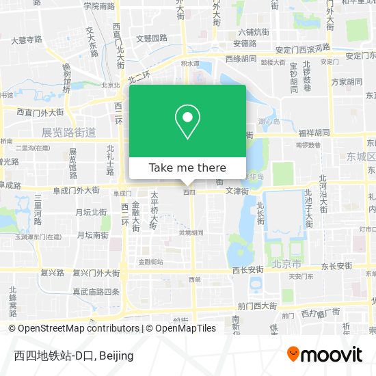 西四地铁站-D口 map