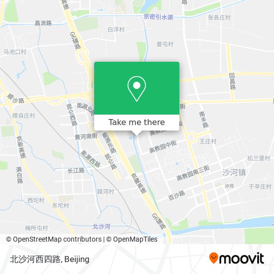 北沙河西四路 map