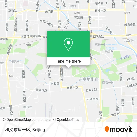 和义东里一区 map