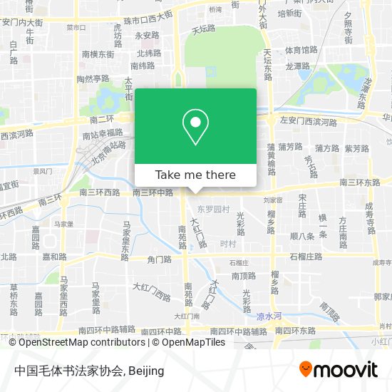 中国毛体书法家协会 map