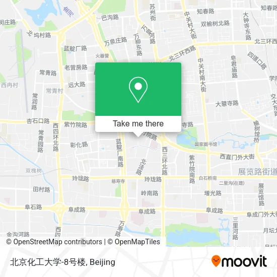 北京化工大学-8号楼 map