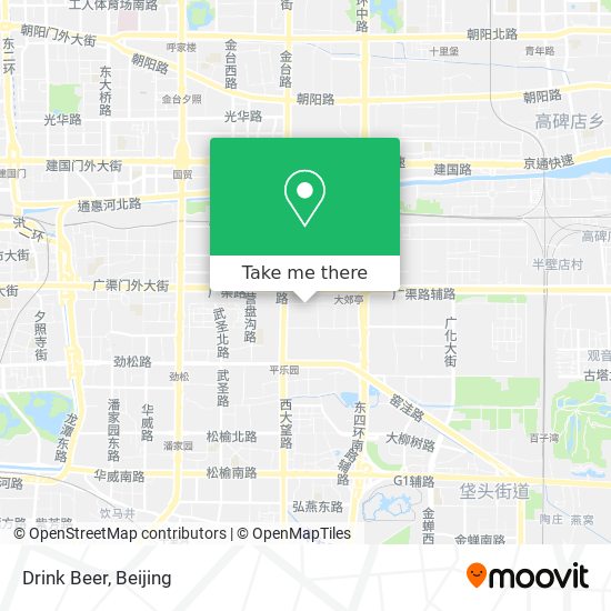 Drink Beer map