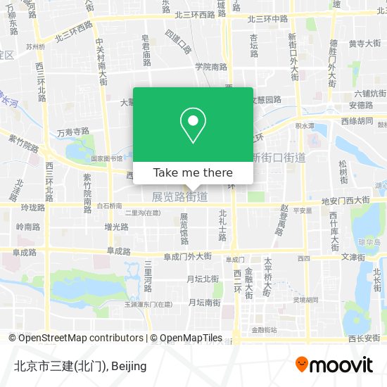 北京市三建(北门) map