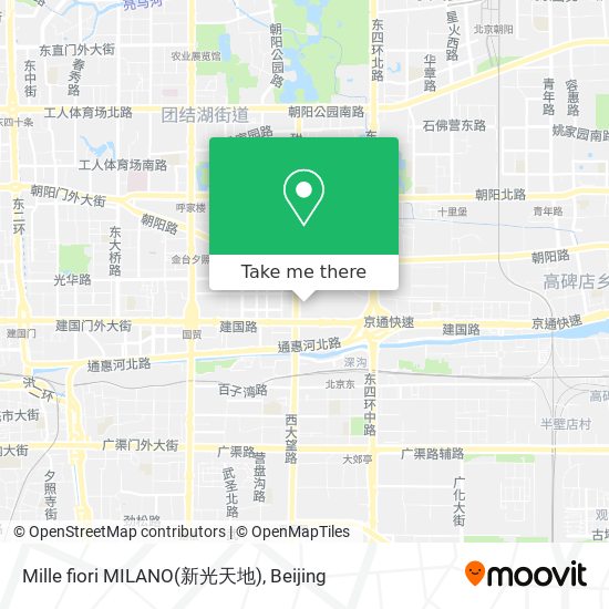 Mille fiori MILANO(新光天地) map