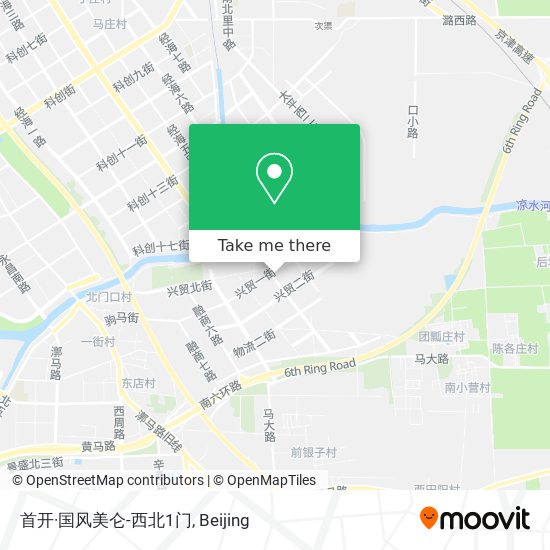 首开·国风美仑-西北1门 map