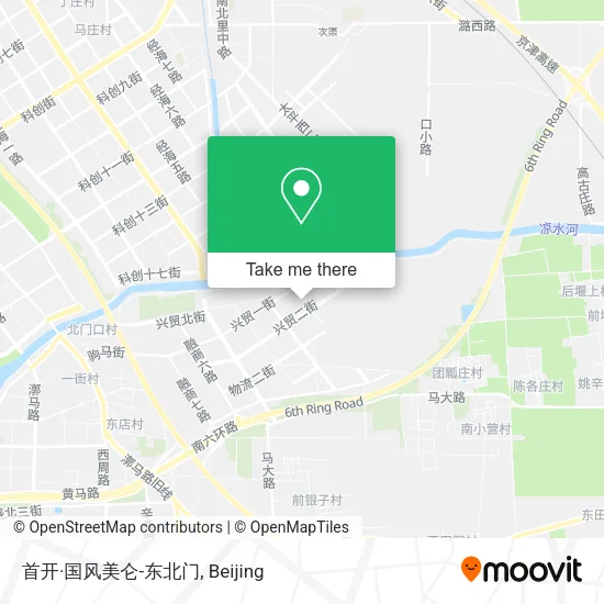 首开·国风美仑-东北门 map