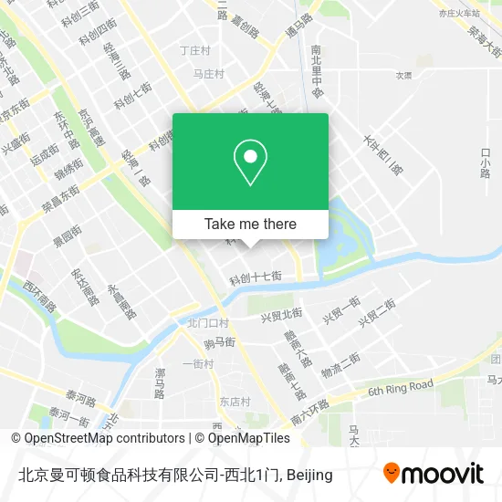北京曼可顿食品科技有限公司-西北1门 map