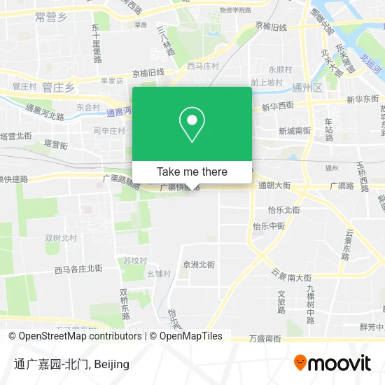 通广嘉园-北门 map