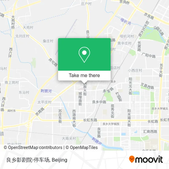 良乡影剧院-停车场 map