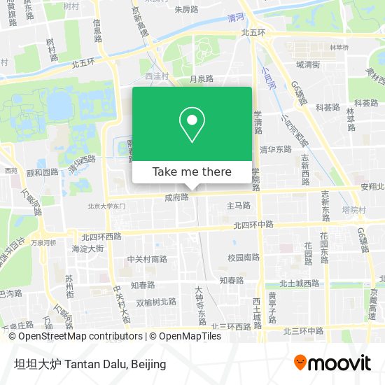 坦坦大炉 Tantan Dalu map