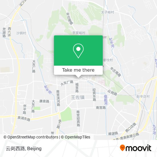 云岗西路 map