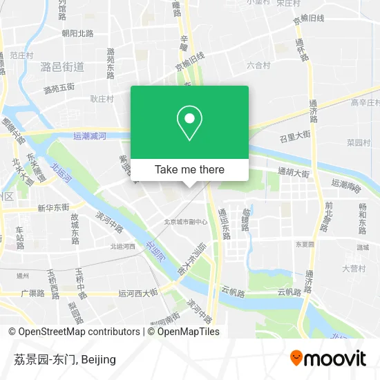 荔景园-东门 map