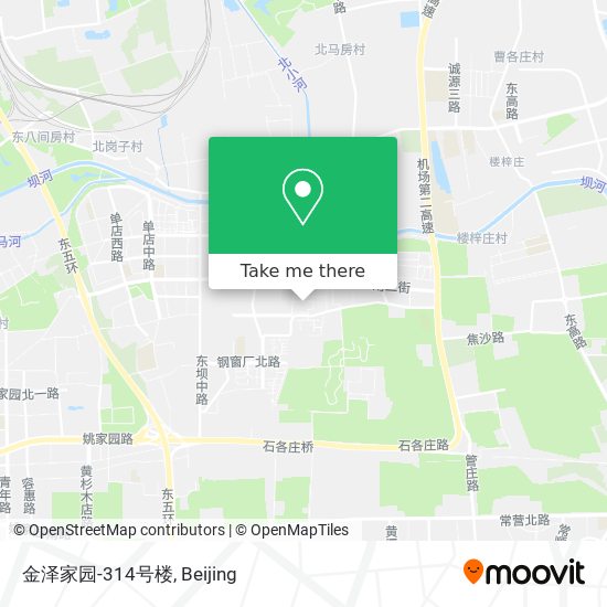 金泽家园-314号楼 map