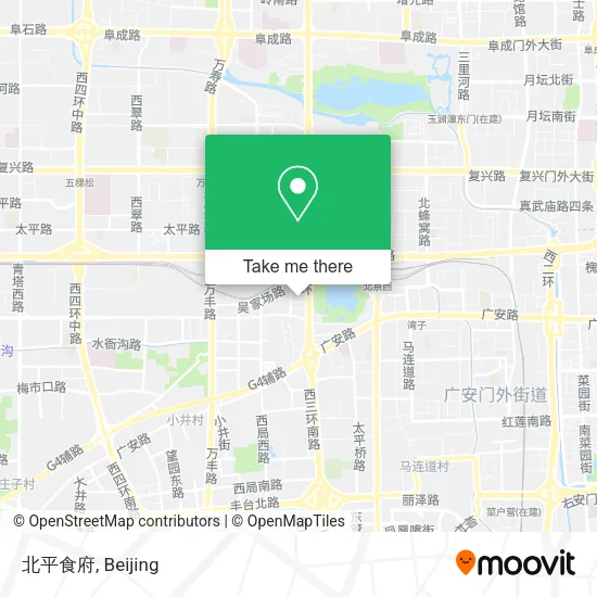 北平食府 map