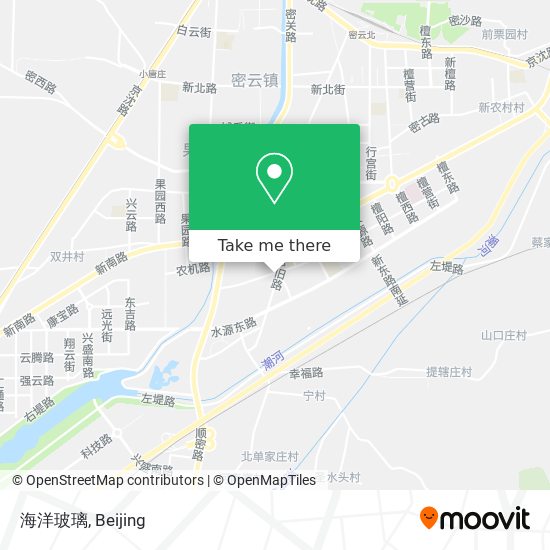 海洋玻璃 map