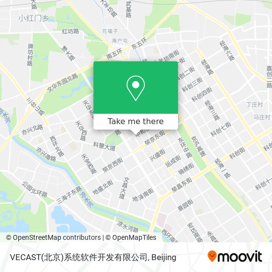 VECAST(北京)系统软件开发有限公司 map