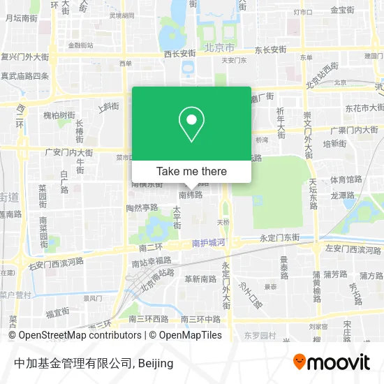 中加基金管理有限公司 map