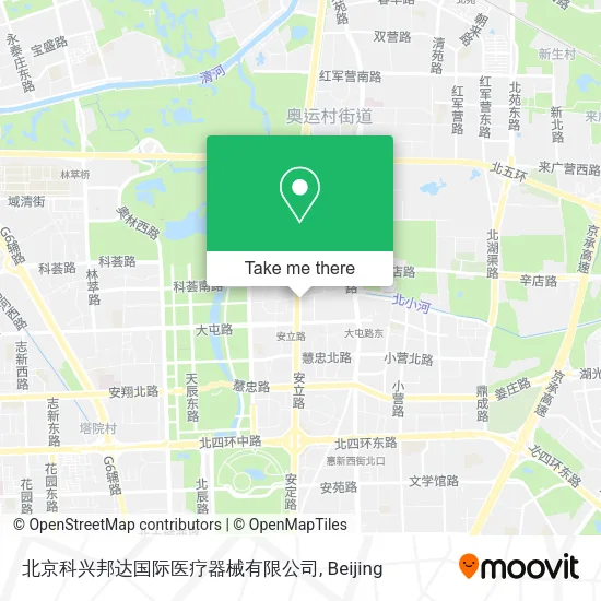 北京科兴邦达国际医疗器械有限公司 map