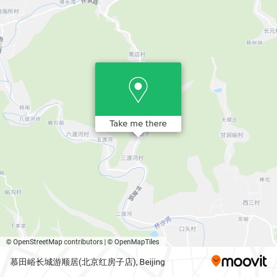 慕田峪长城游顺居(北京红房子店) map