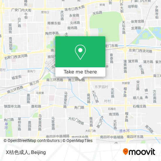 X桔色成人 map