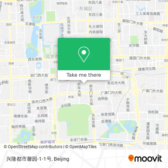 兴隆都市馨园-1-1号 map