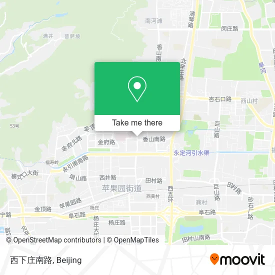 西下庄南路 map