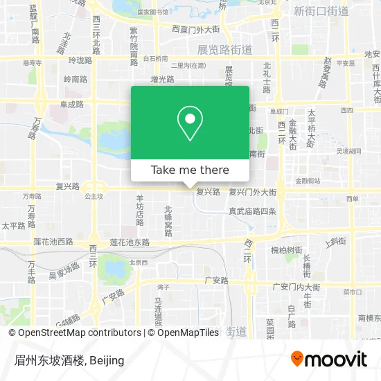 眉州东坡酒楼 map