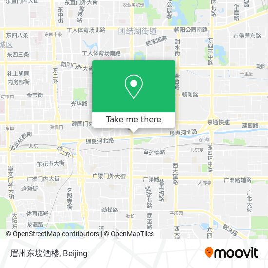 眉州东坡酒楼 map