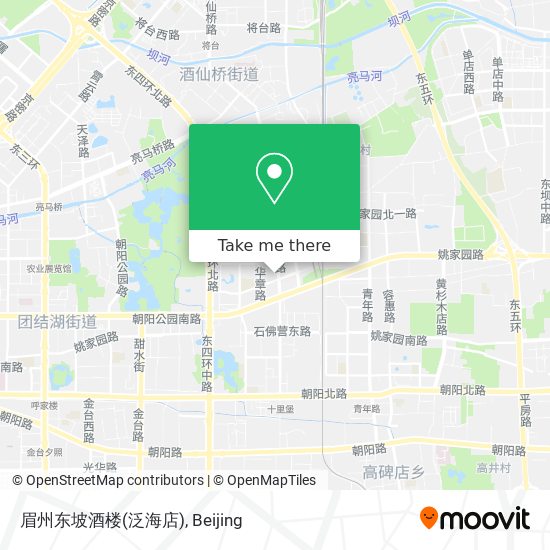 眉州东坡酒楼(泛海店) map
