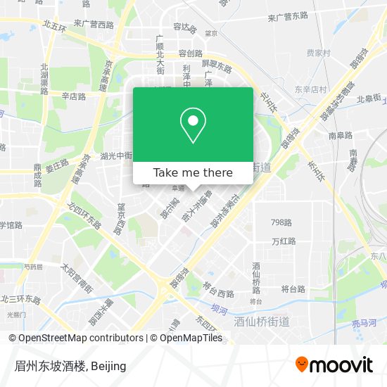 眉州东坡酒楼 map