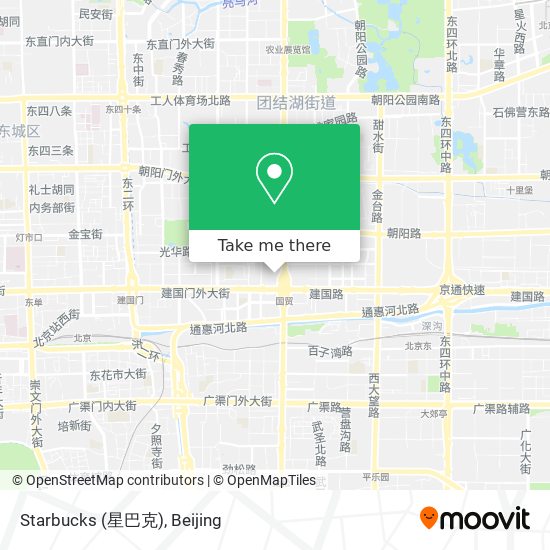 Starbucks (星巴克) map