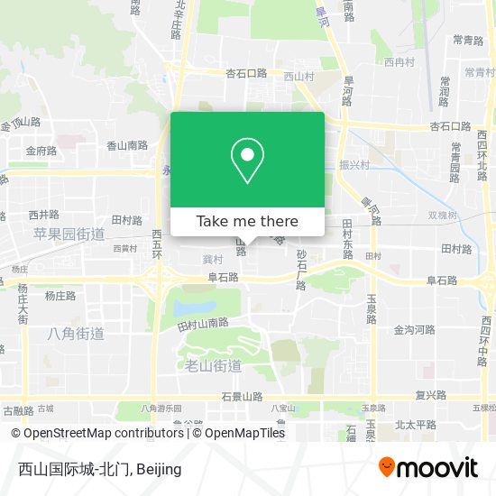 西山国际城-北门 map