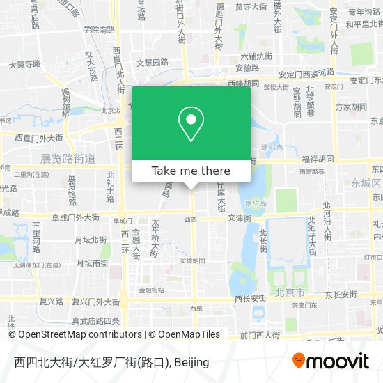 西四北大街/大红罗厂街(路口) map
