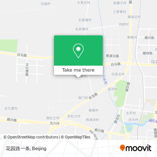 花园路一条 map