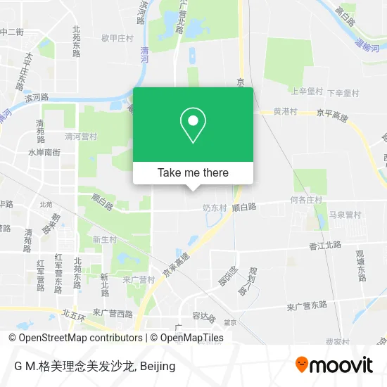 G M.格美理念美发沙龙 map