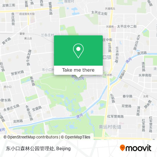 东小口森林公园管理处 map