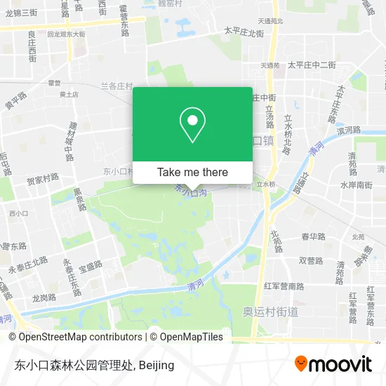 东小口森林公园管理处 map