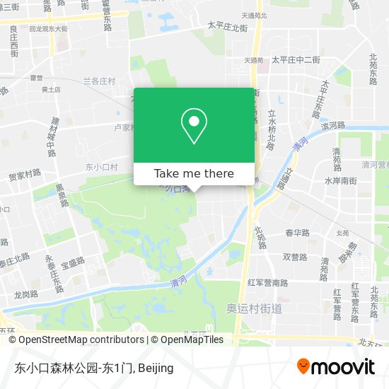 东小口森林公园-东1门 map