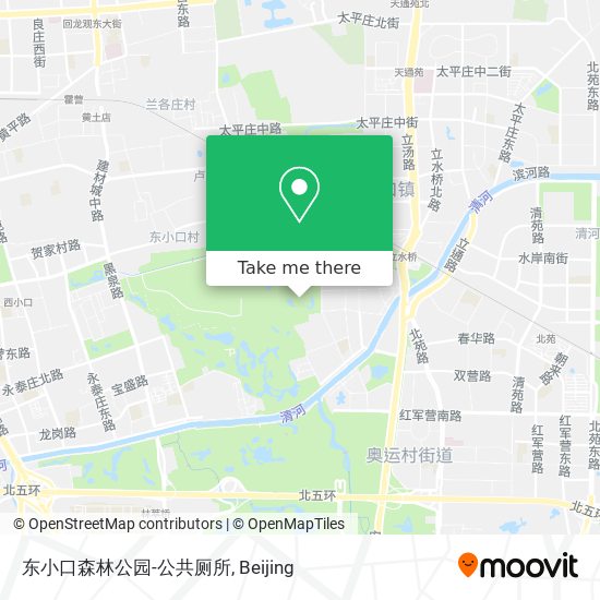 东小口森林公园-公共厕所 map