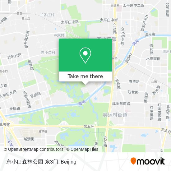 东小口森林公园-东3门 map