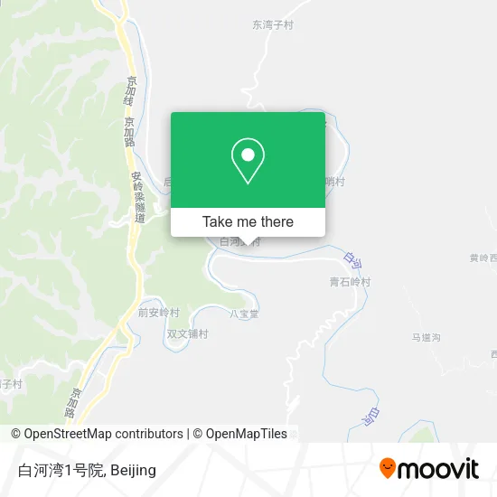 白河湾1号院 map
