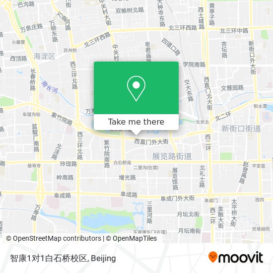 智康1对1白石桥校区 map