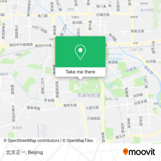北京正一 map