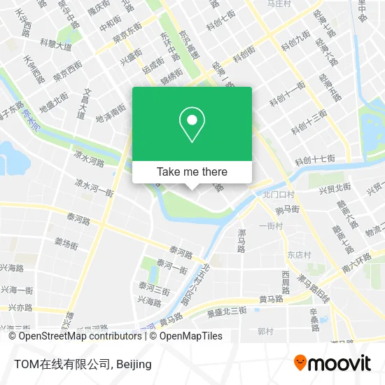 TOM在线有限公司 map