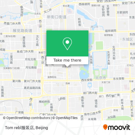 Tom rebl服装店 map