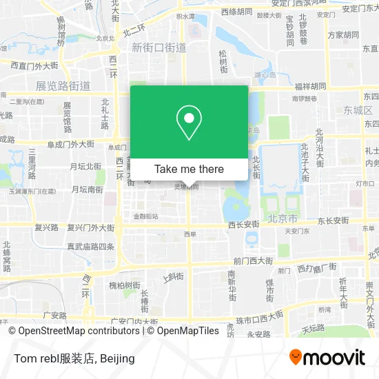 Tom rebl服装店 map