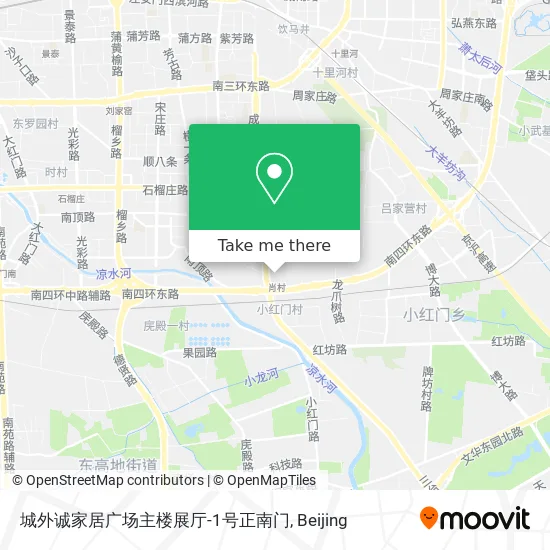 城外诚家居广场主楼展厅-1号正南门 map