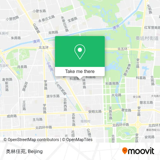 奥林佳苑 map